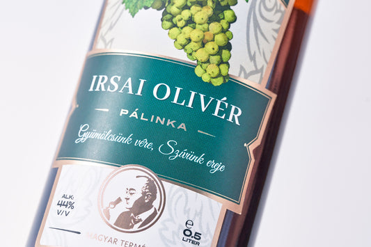 Irsai Olivér Pálinka（白ぶどう）