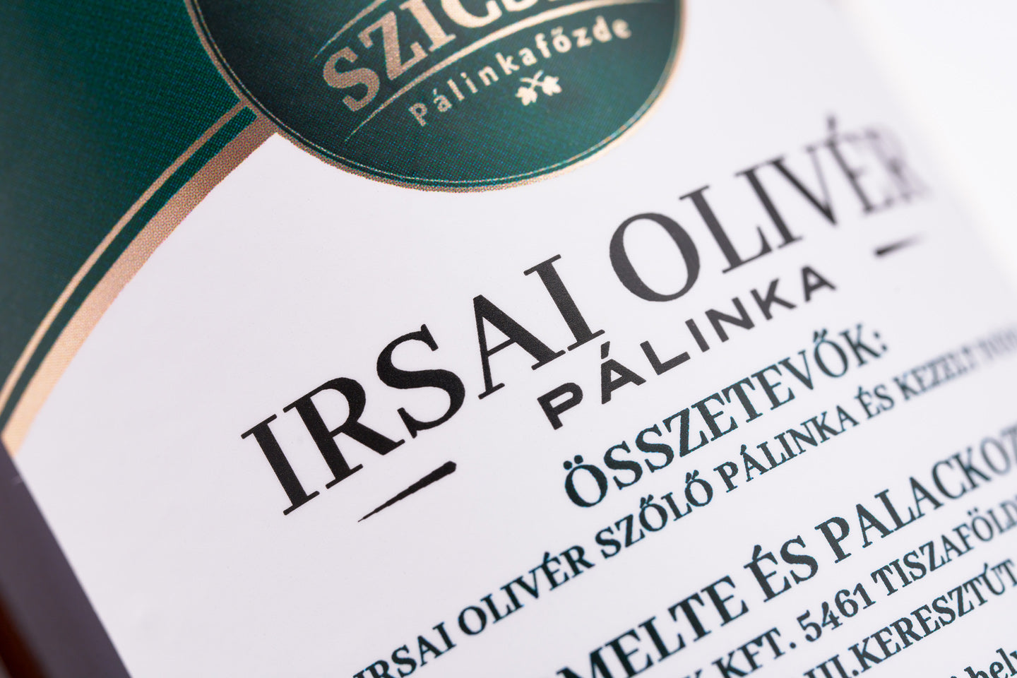 【restock】Szicsek - Irsai Olivér Pálinka（白ぶどう）