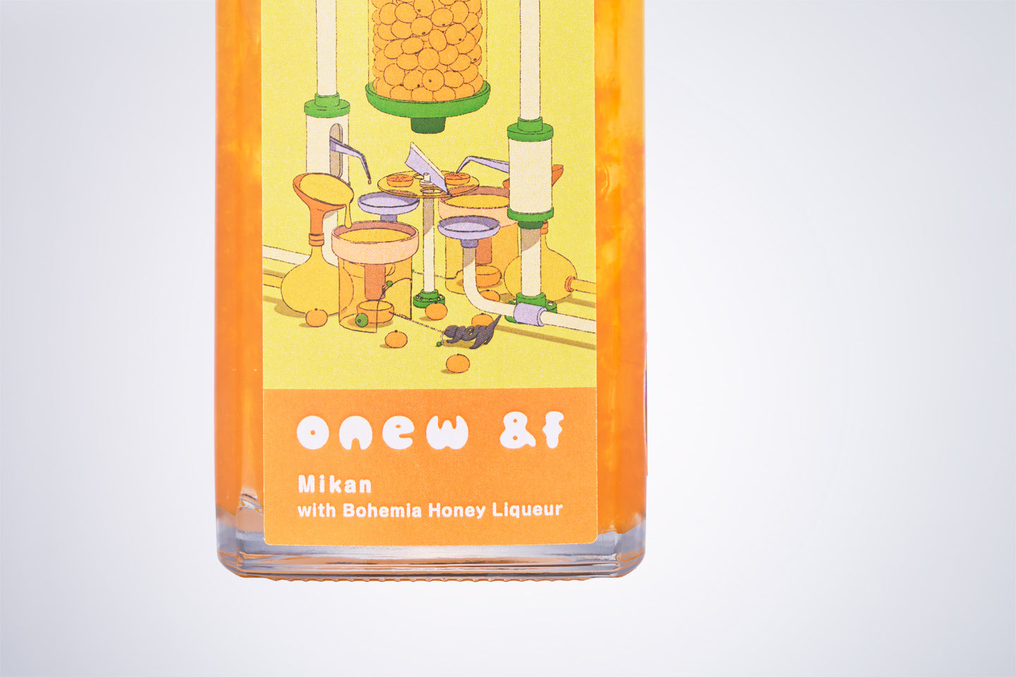 onew &f - Mikan with Bohemia Honey（みかんとはちみつのリキュール）