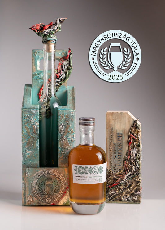 Érlelt Irsai Olivér Pálinka（樽熟成白ブドウ）